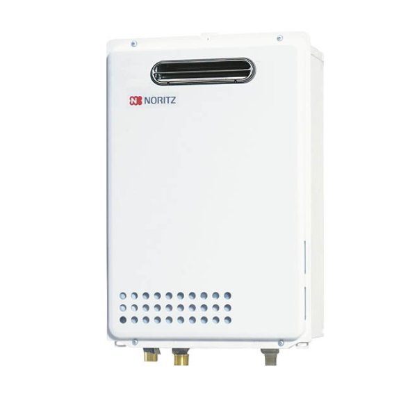 画像1: ガス給湯器 ノーリツ　GQ-1637WE-KB-BL　リモコン別売 給湯専用 壁組み込み設置形 16号 [♪] (1)