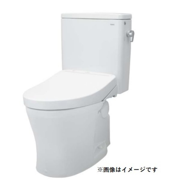 画像1: TOTO　CS597BP+SH598BA　パブリックコンパクト便器 タンク式 壁排水 一般地 排水心120mm 掃除口なし 手洗いなし/ふた固定なし [♪■] (1)