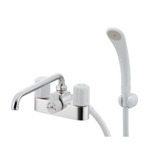 画像: 水栓金具 カクダイ　152-103　2ハンドルシャワー混合栓 [□]