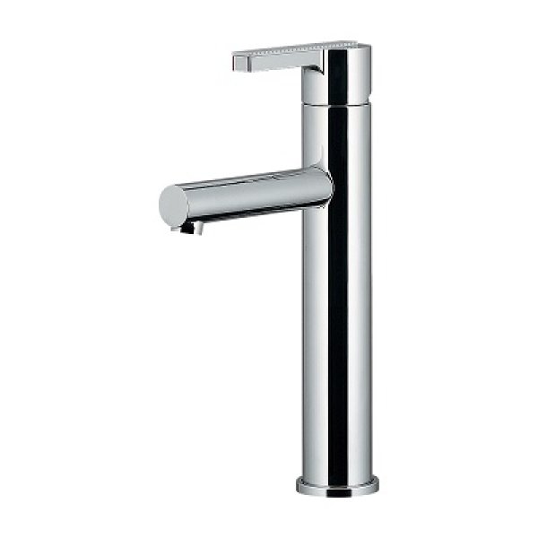 画像1: 水栓金具 カクダイ　183-280　シングルレバー混合栓(ミドル) ブレードホース 逆止なし [■] (1)