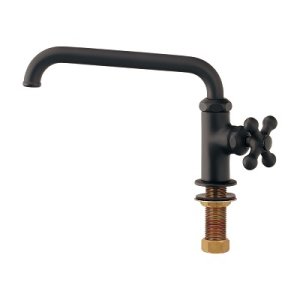 画像: 水栓金具 カクダイ　700-767-D　立形自在水栓//マットブラック