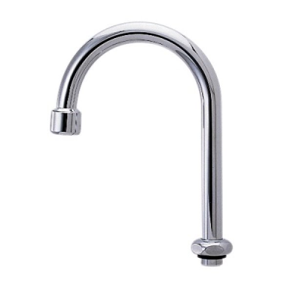 画像1: 水栓金具 カクダイ　775-308　泡沫スワンパイプ (1)