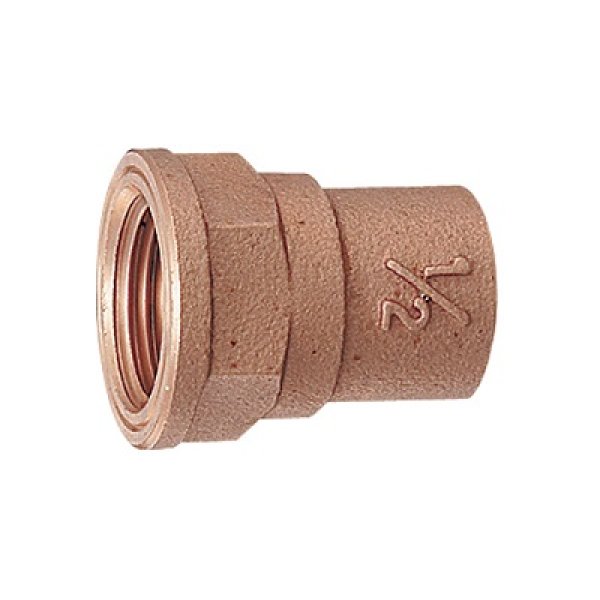 画像1: 水栓金具 カクダイ　619-34-1315　銅管用水栓ソケット//13×15.88 (1)