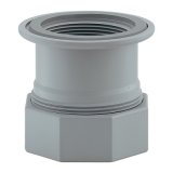画像: 水栓金具 カクダイ　458-417-50　流し台用塩ビ変換アダプター [□]