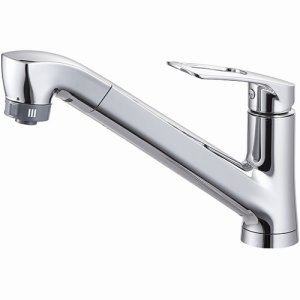 画像: 水栓金具 三栄水栓　K87121EJK-13　ワンホールスプレー混合栓 キッチン用 節水水栓 ホース引出し式 寒冷地用