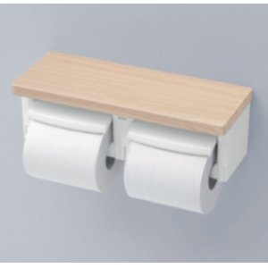 画像: トイレ関連 TOTO　YH600FMR　棚付二連紙巻器 [■]