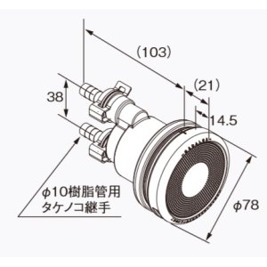 画像: 給湯器 部材 ノーリツ 【循環アダプターJX-JS 20P 0709227】
