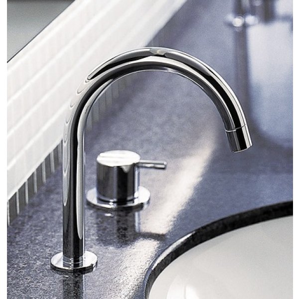 画像1: セラトレーディング　VL090GS-60　Vola スパウトL=146mm ブラッククロム 受注生産品 [♪§] (1)