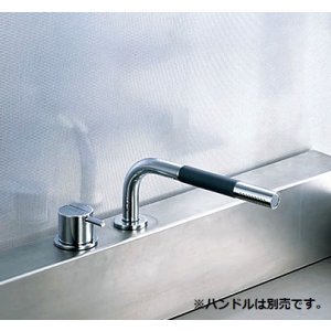 画像: セラトレーディング　VLT1MS-60　Vola 引出式シャワーヘッド ブラッククロム 受注生産品 [♪§]