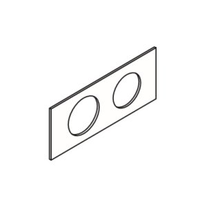 画像: セラトレーディング　VL5002-16　Vola 角台座(ハンドル用) クロム 受注生産品 [♪§]