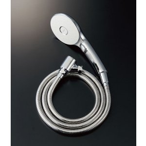 画像: INAX/LIXIL　BF-SL6MB(1.6)-AT　別売シャワーヘッド エコアクアスイッチシャワー(めっき仕様) メタルホース 1.6m [★]