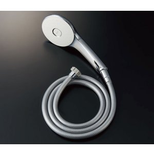 画像: INAX/LIXIL　BF-SL6BG(1.6)　別売シャワーヘッド エコアクアシャワー(めっき仕様) メタル調シルバーホース 樹脂製防カビホース 1.6m [★]
