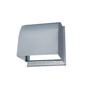 画像: 換気扇部材 三菱　P-20CVSD5　標準換気扇システム部材 ステンレス製防火ダンパー付ウェザーカバー(防火形) 一体形 20cm用