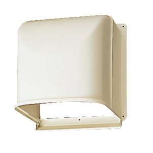 画像: 換気扇部材 三菱　P-20CVP3　標準換気扇システム部材 プラスチック製ウェザーカバー 20cm用