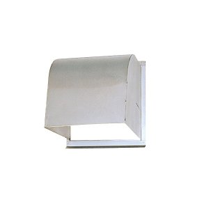画像: 換気扇部材 三菱　P-25CVS5　標準換気扇システム部材 ステンレス製ウェザーカバー 一体形 25cm用