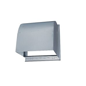 画像: 換気扇部材 三菱　P-25CVSD5　標準換気扇システム部材 ステンレス製防火ダンパー付ウェザーカバー(防火形) 一体形 25cm用