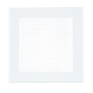 画像: 換気扇部材 三菱　P-260GB3-J　ダクト用換気扇別売グリル 十字格子タイプ クールホワイト