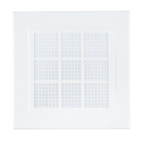 画像: 換気扇部材 三菱　P-180GB3-F　ダクト用換気扇別売グリル 外付フィルタータイプ クールホワイト