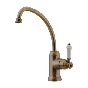 カクダイ 183-332-AB シングルレバー混合栓(トール)//オールドブラス 水栓金具 カクダイ 183-332-AB シングルレバー混合栓(トール) オールド