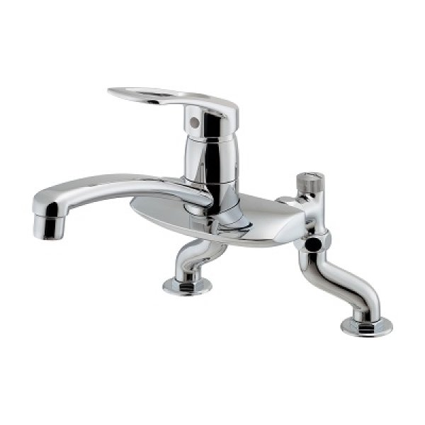 画像1: 水栓金具 カクダイ　116-006　シングルレバー混合栓 (1)