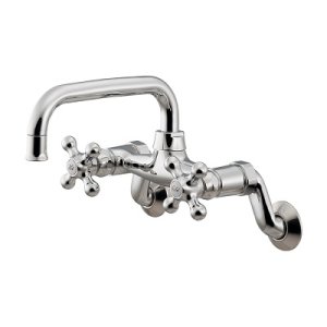 画像: 水栓金具 カクダイ 124-107 2ハンドル混合栓