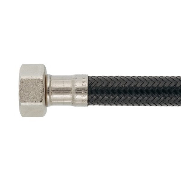 画像1: 水栓金具 カクダイ　798-32-1330　ブレードフレキ マットブラック 300mm (1)