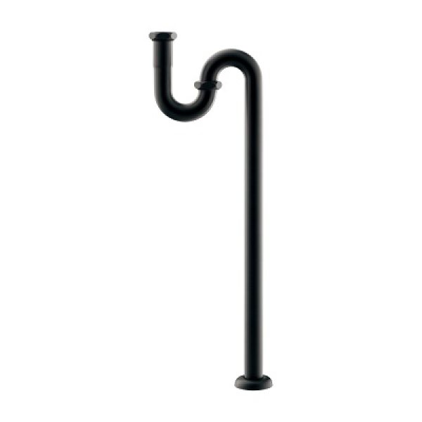 画像1: 水栓金具 カクダイ　433-312-32　Sトラップユニット ブラック (1)