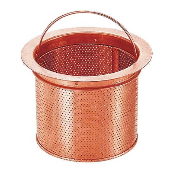 画像1: 水栓金具 カクダイ　451-301　流し台バスケット(銅製) (1)