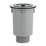 画像: 水栓金具 カクダイ　453-122　輸入シンク用トラップ 人大・陶器シンク用