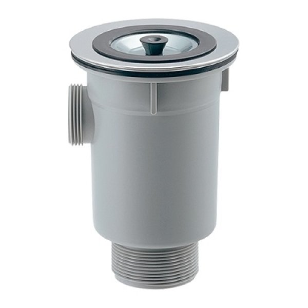 画像1: 水栓金具 カクダイ　453-126　輸入シンク用トラップ 人大・陶器シンク用 (1)