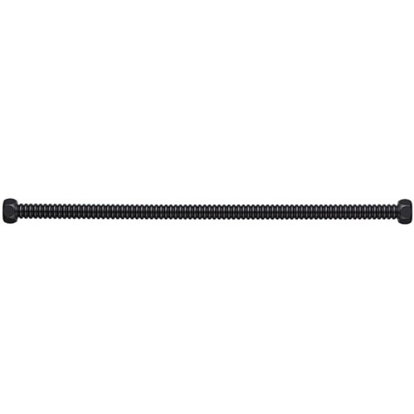 画像1: 水栓金具 三栄水栓　T15B-MDP-13X400　フレキチューブ L=400 マットブラック (1)