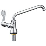 画像: 水栓金具 三栄水栓　A5370L-13　厨房用立形上向自在水栓 左ハンドル(共用形)