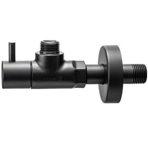 画像: 水栓金具 三栄水栓　V2261-X2-MDP-13　止水栓本体(共用形) マットブラック