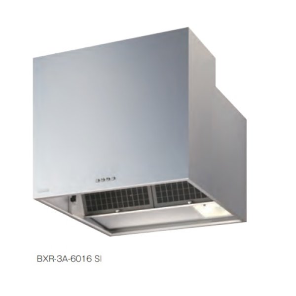 画像1: 富士工業　BXR-3A-6017 SI　換気扇 台所 レンジフード 間口 600mm 壁面取付けタイプ シルバーメタリック (横幕板別売) ※受注生産品 [♪■§] (1)