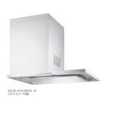 画像: 富士工業　SCLRL-ECS-902VL W　換気扇 台所 レンジフード 間口 900mm 左壁取付タイプ ホワイト (ダクトカバー付属) ※受注生産品 [♪■§]