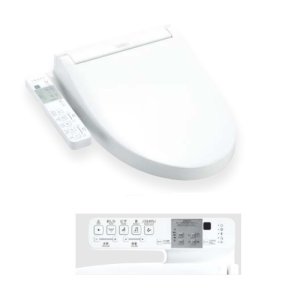 画像: TOTO　TCF587　ウォシュレット 便座 温水洗浄便座 ウォシュレットP 便器洗浄なし 便ふたあり