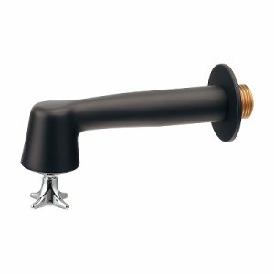 画像: 水栓金具 カクダイ　710-041-D　衛生水栓(ミドル) マットブラック