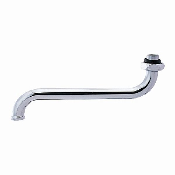 画像2: 水栓金具 カクダイ　795-42-130　水栓先端部品 Sパイプ 長130 ネオパック (2)