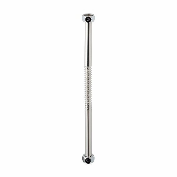 画像1: 水栓金具 カクダイ　741-02-1330　配管継手 ナット付きステンレスパイプ 長さ300 [□] (1)