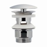 画像: 水栓金具 カクダイ　430-101-32　洗面・手洗 海外製陶器用横穴金物 化粧キャップ付き
