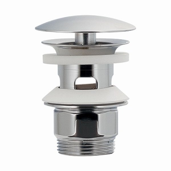 画像1: 水栓金具 カクダイ　430-101-32　洗面・手洗 海外製陶器用横穴金物 化粧キャップ付き (1)