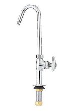 画像: INAX/LIXIL　LF-101SPB　水栓金具 特定施設向け 一ツ口化学水栓 グースネック形 一般地 [★]