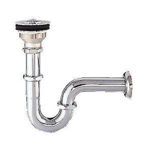 画像: INAX/LIXIL　SF-3SA　水栓金具 特定施設向け 流し用排水Ｓトラップ バスケット形 [★]