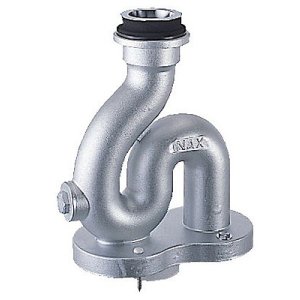 画像: INAX/LIXIL　SF-20SAF-P　水栓金具 特定施設向け 掃除流し用排水Ｓトラップ 塩ビ管用 [★]