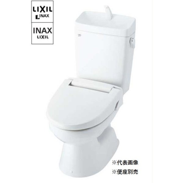 画像1: INAX/LIXIL　【BC-110STU+DT-5800NBL】 一般洋風便器(BL認定品) 便座別売 ハイパーキラミック 床排水(Sトラップ) 手洗付 寒冷地 [♪] (1)