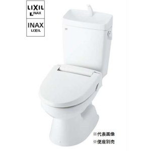 画像: INAX/LIXIL　【BC-110STU+DT-5800WBL】 一般洋風便器(BL認定品) 便座別売 ハイパーキラミック 床排水(Sトラップ) 手洗付 寒冷地 [♪]