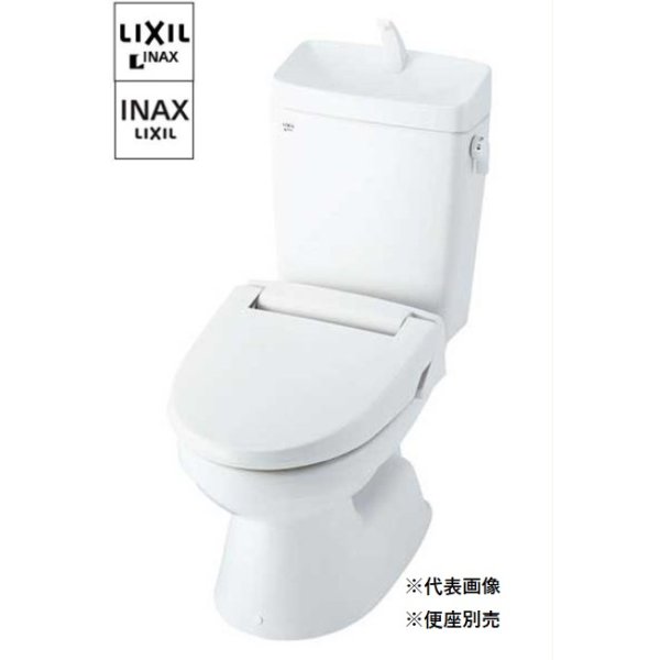 画像1: INAX/LIXIL　【BC-110STU+DT-5800WBL】 一般洋風便器(BL認定品) 便座別売 ハイパーキラミック 床排水(Sトラップ) 手洗付 寒冷地 [♪] (1)