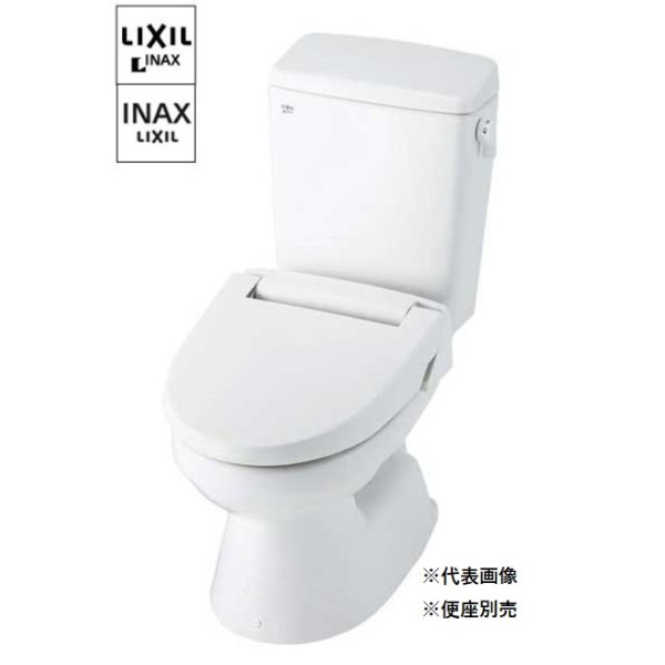 画像1: INAX/LIXIL　【BC-110STU+DT-5500WBL】 一般洋風便器(BL認定品) 便座別売 ハイパーキラミック 床排水(Sトラップ) 手洗なし 寒冷地 [♪] (1)
