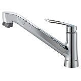 画像: 水栓金具 三栄水栓　K87121E2TJV-13　ワンホールシングルレバー式 シングルワンホールスプレー混合栓 キッチン用
