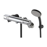 画像: 水栓金具 三栄水栓　SK18C-S5-N　壁付サーモスタット式 サーモシャワー混合栓 バスルーム用